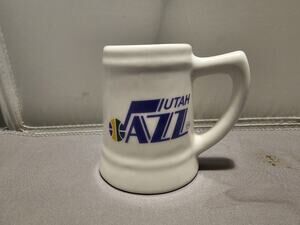 Vintage Utah Jazz Mini Mug/Beer Stein - SGA, 1980's Logo, Promo